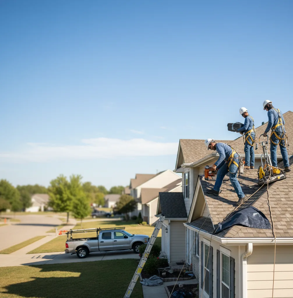 Roof Leak Repair in Manilla, IN